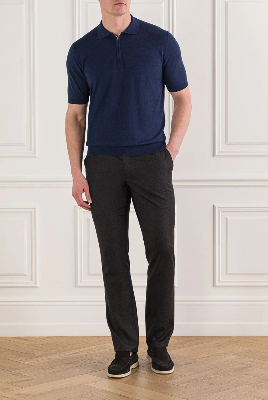 Cesare di Napoli Polo short sleeve - Country of manufacture: Italy. Care: specialized cleaning - photo 1