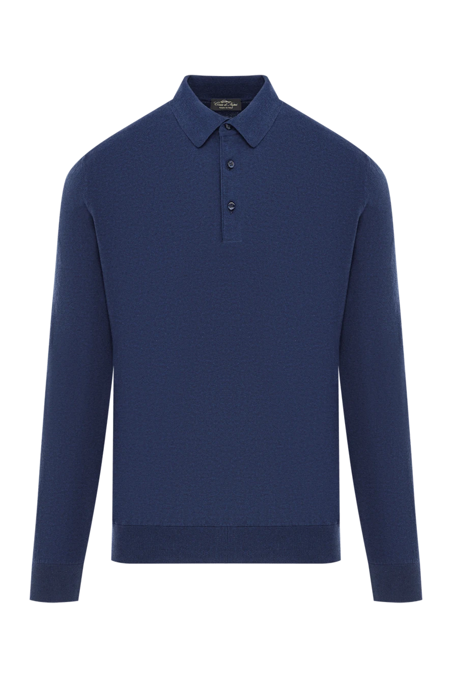 Cesare di Napoli Поло длинный рукав - Страна производитель: Италия. Уход: специализированная чистка - фото 1