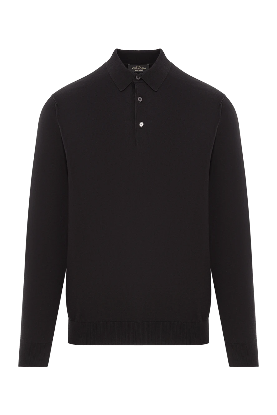 Cesare di Napoli Поло длинный рукав - Страна производитель: Италия. Уход: специализированная чистка - фото 1