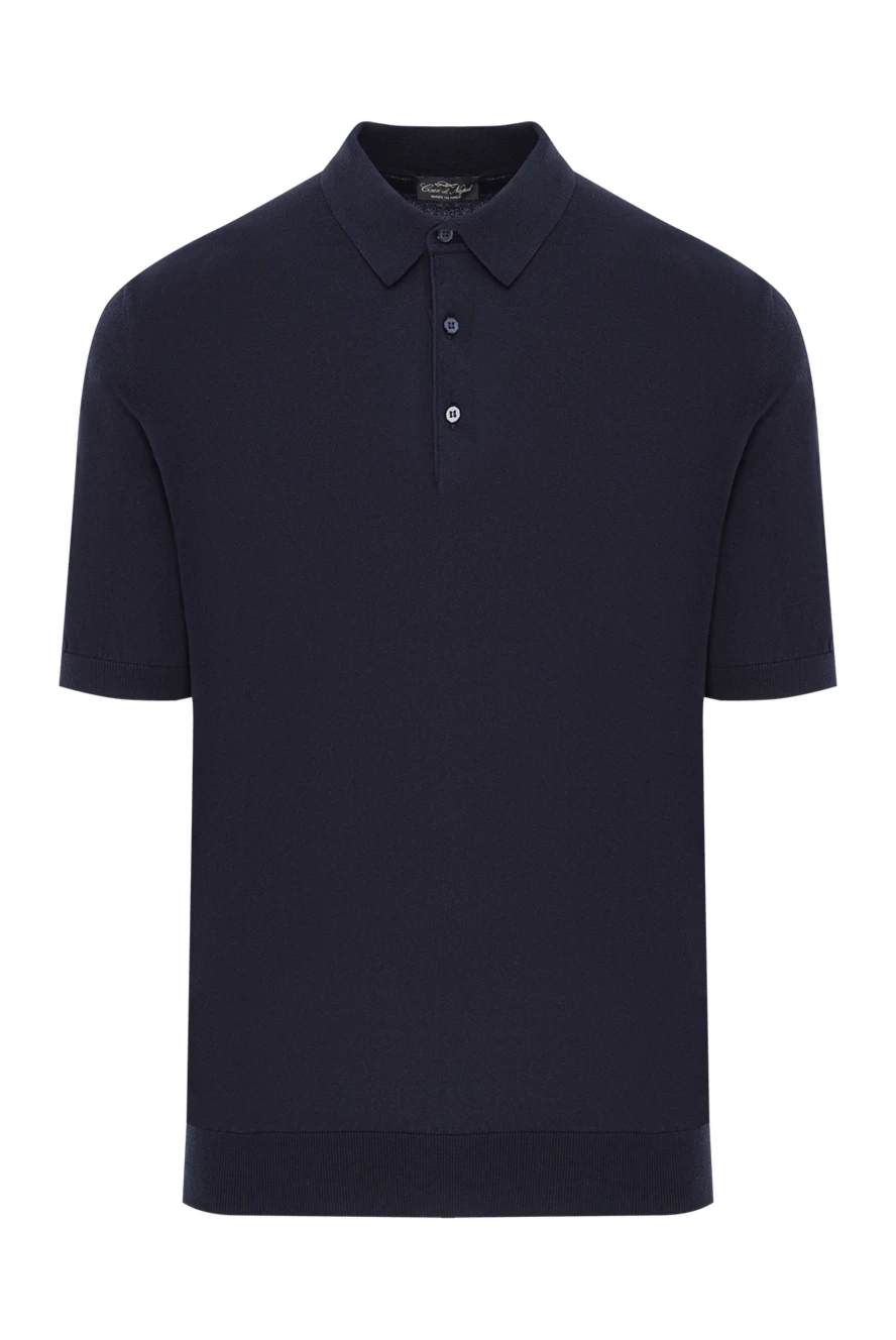 Cesare di Napoli Поло короткий рукав - Страна производитель: Италия. Уход: специализированная чистка - фото 1