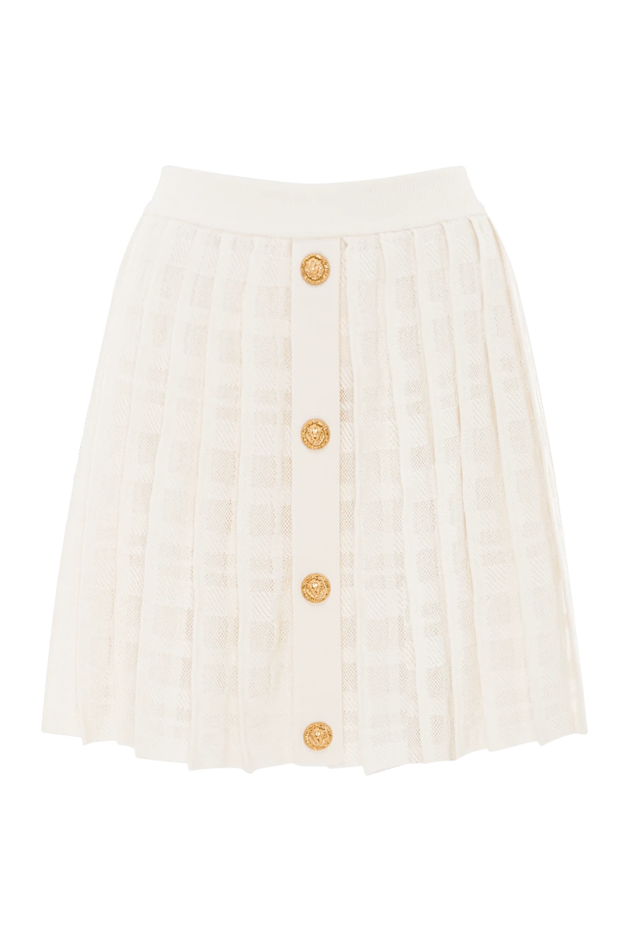 Balmain Mini skirt - Country of manufacture: Italy. Care: specialized cleaning - photo 1