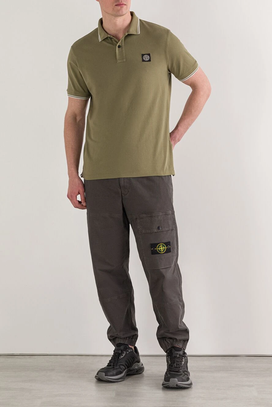 Stone Island Поло короткий рукав - Страна производитель: Италия. Уход: специализированная чистка - фото 1