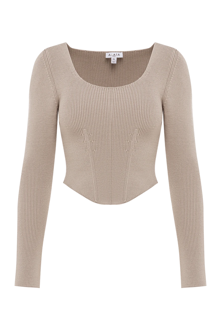 Alaia Top - Country of manufacture: Italy. Care: specialized cleaning - photo 1