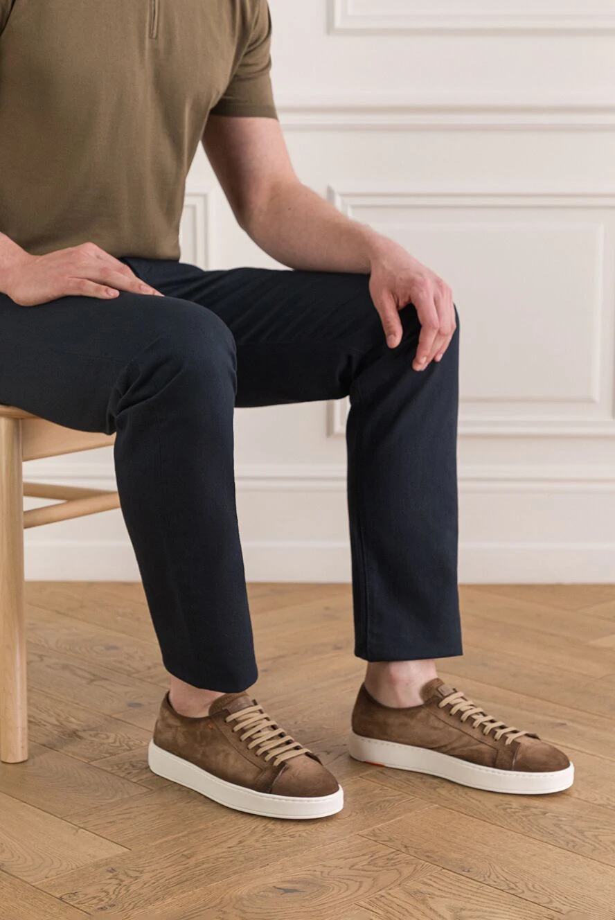 Santoni Кроссовки, Кеды,Сникеры - Страна производитель: Италия. Уход: специализированная чистка - фото 1