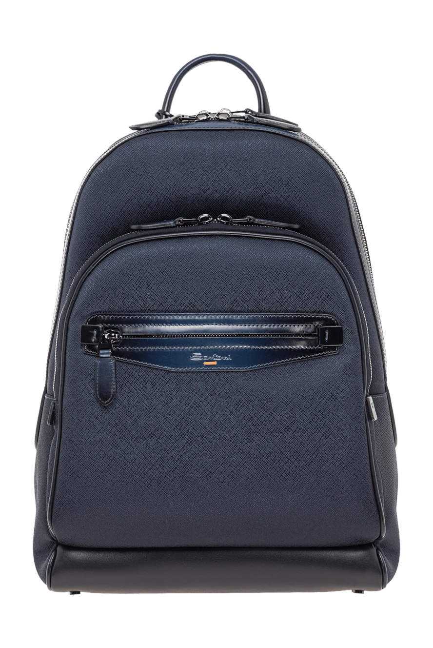Santoni Backpack - Country of manufacture: Italy. Care: specialized cleaning - photo 1