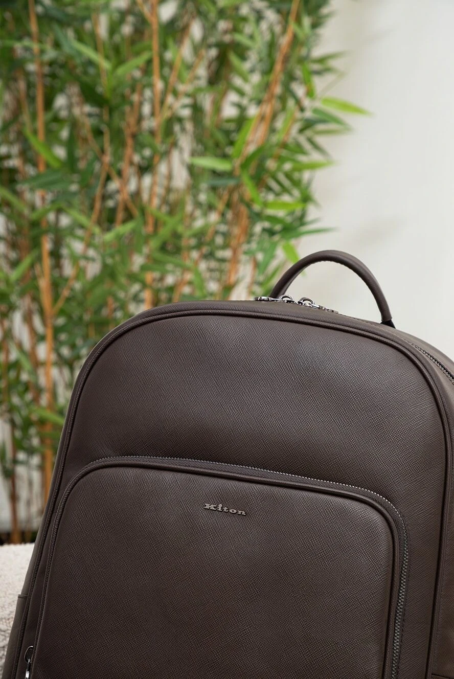 Kiton Backpack - Country of manufacture: Italy. Care: specialized cleaning - photo 1