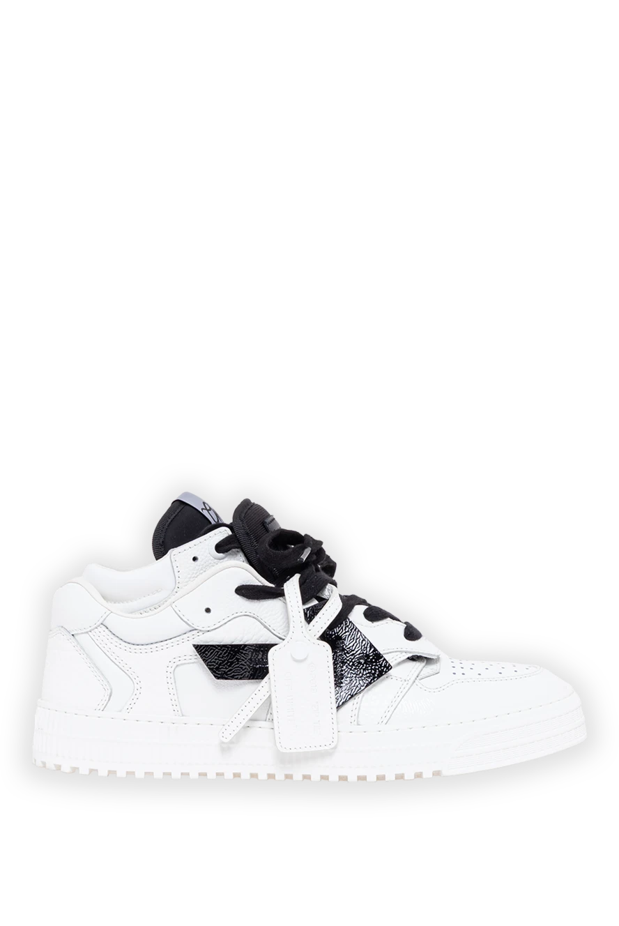 Off-White мужские высокие кроссовки off-court 3.0 из кожи со