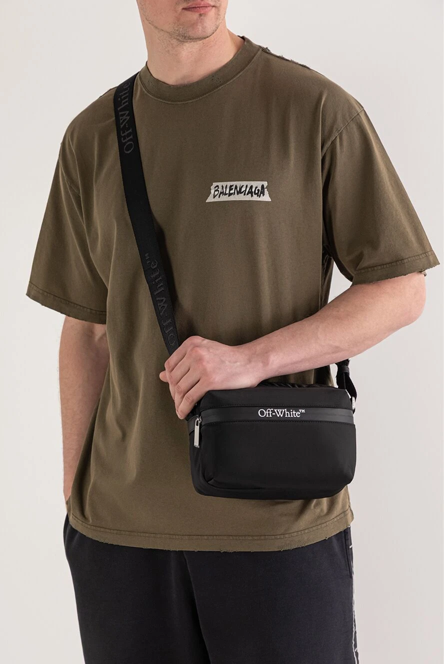 Off-White мужская сумка через плечо outdoor camera bag в