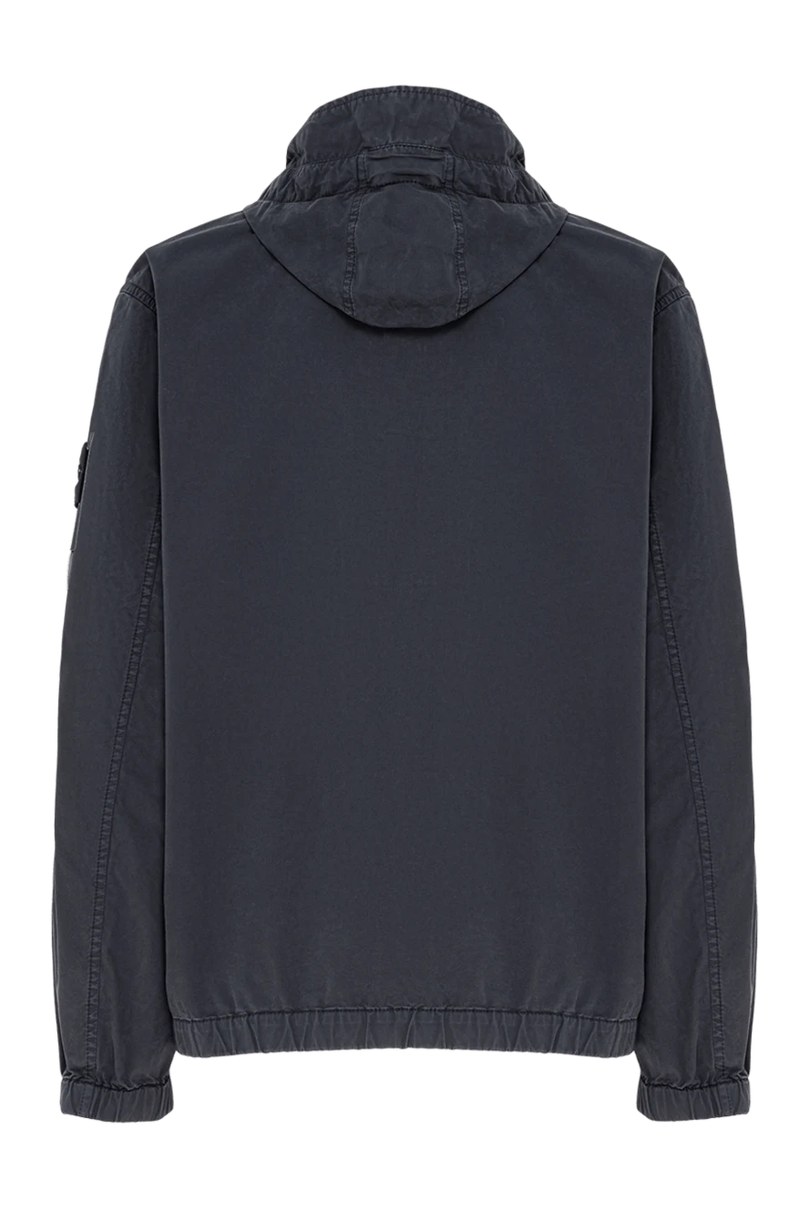 Stone Island куртка с капюшоном из органического хлопкового твила