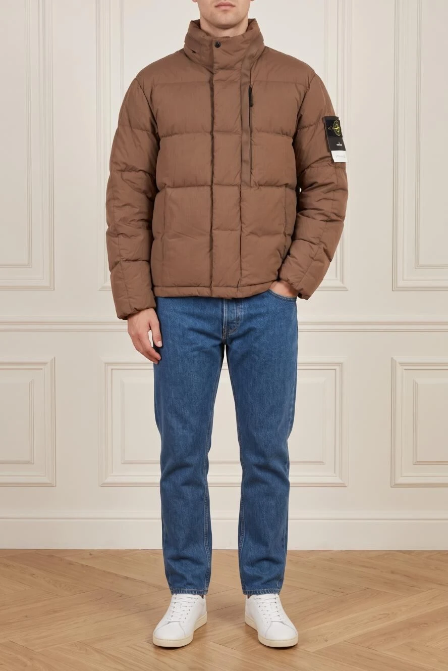 Stone Island Пуховик - Страна производитель: Италия. Уход: специализированная чистка - фото 1