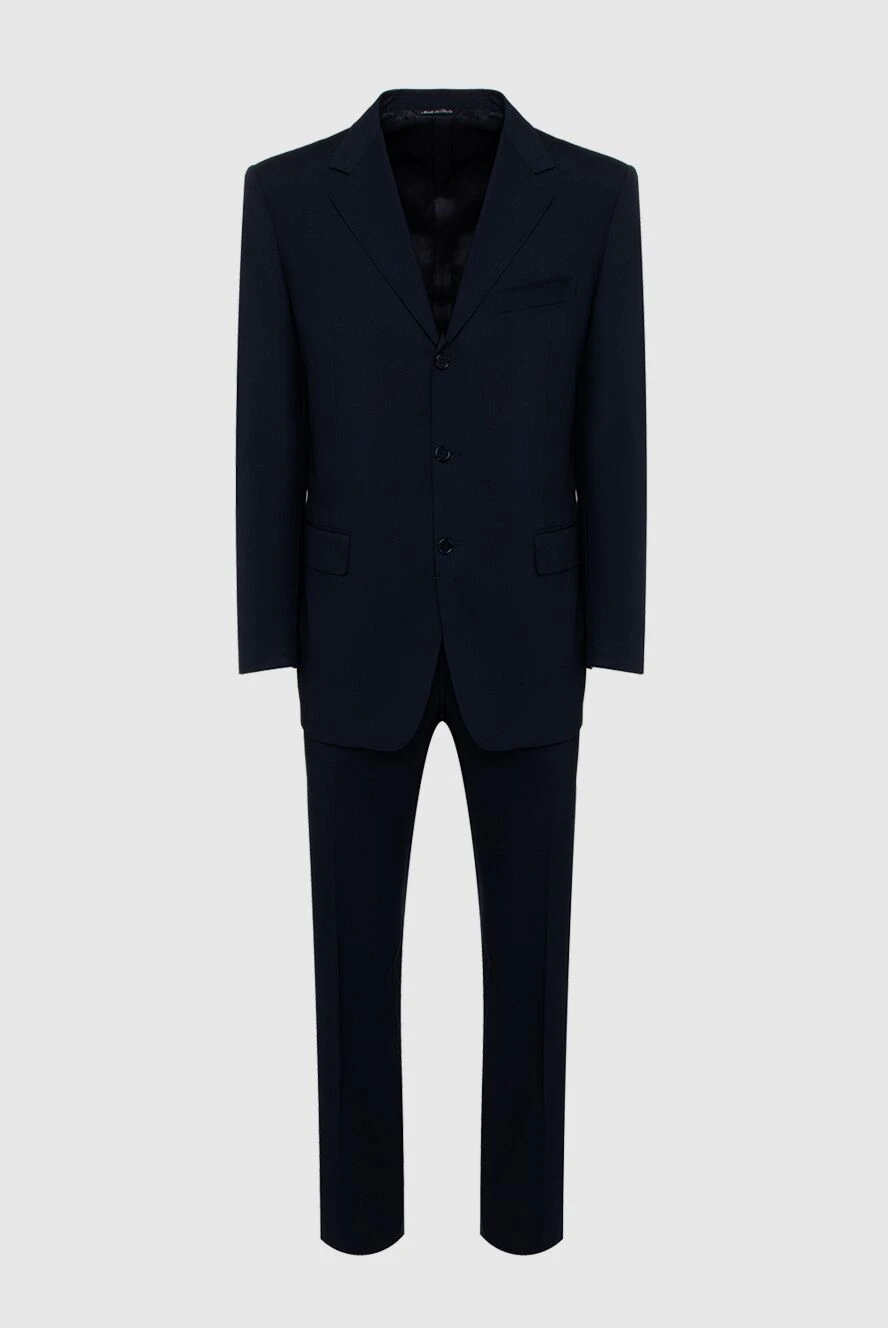 Canali men s suit made of wool and mohair black 985612 Men suits and jackets Domino Online Store Ukraine