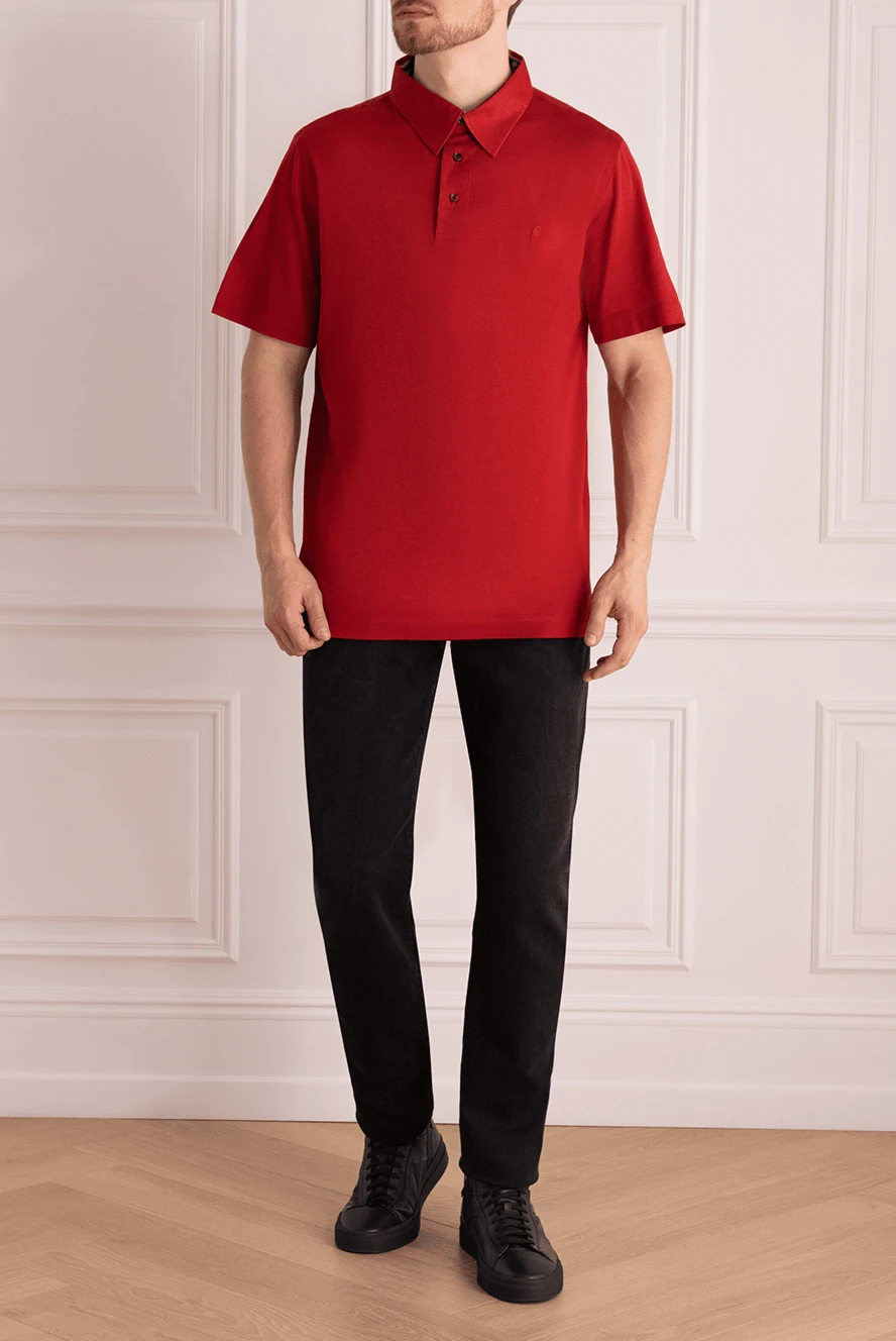 Brioni long sleeve polo cheap