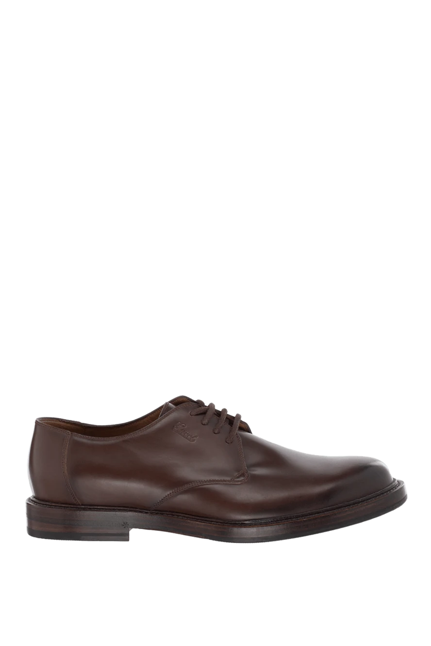Gucci brown leather shoes deals