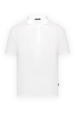 Polo made of cotton white for men