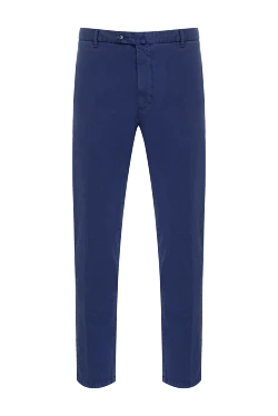 Men's blue cotton pants
