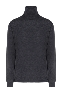 Golf men's wool, silk and cashmere gray