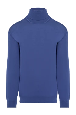 Men's blue wool golf