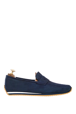 Драйвери замшеві приглушено-зелені чоловічі