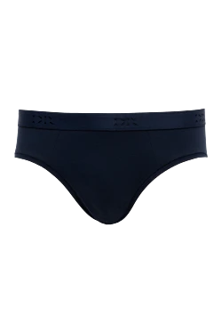 Briefs made of cotton and elastane blue for men