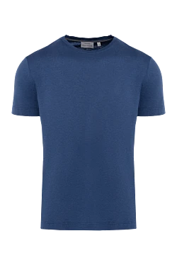 Cotton T-shirt blue for men