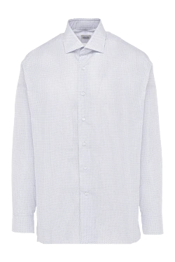 White cotton shirt for men