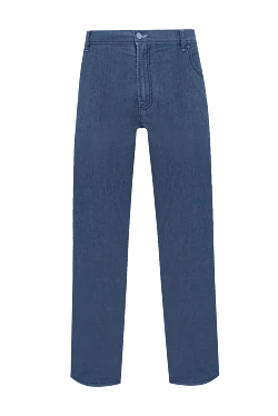 Cotton and polyurethane jeans blue for men