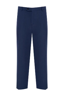 Men's blue wool pants