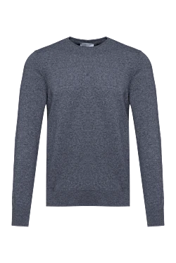 Cashmere jumper gray for men