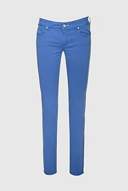 Women's Skinny Jeans Blue Mid Rise