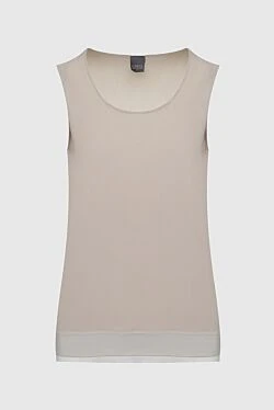 Beige top for women