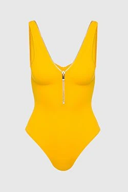Women's swimsuit made of polyamide and lycra, yellow