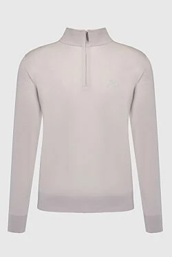 Тройер из шерсти бежевый мужской