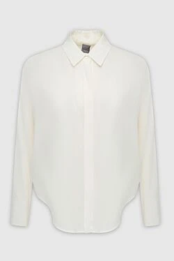 White cotton blouse for women