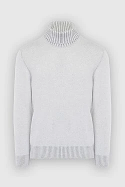 Cashmere men's golf in white