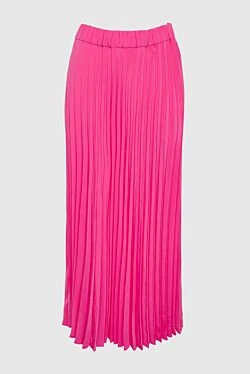 Polyester skirt pink for women