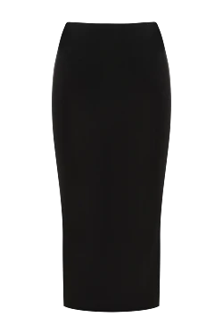 Women's pencil skirt, black