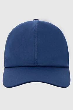 Blue cotton cap for men