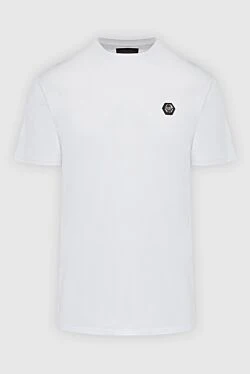 White cotton T-shirt for men