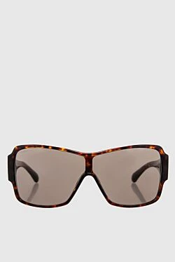 Brown plastic glasses for women