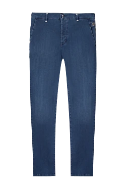 Blue cotton jeans for men