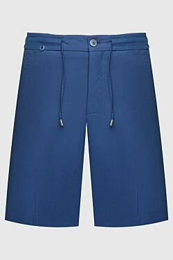 Шорти із вовни сині чоловічі