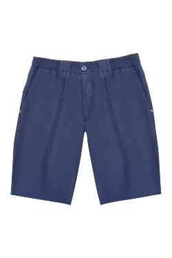 Літні шорти з льону в лаконічному дизайні.