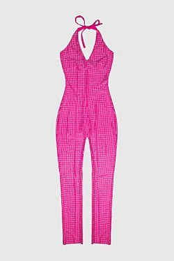 Jumpsuit made of polyamide and elastane pink for women