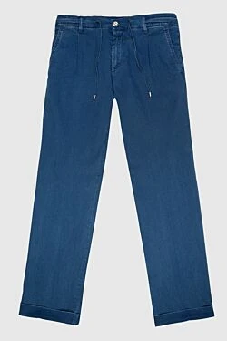 Jeans made of lyocell and polyester blue for men