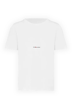 White cotton T-shirt for men