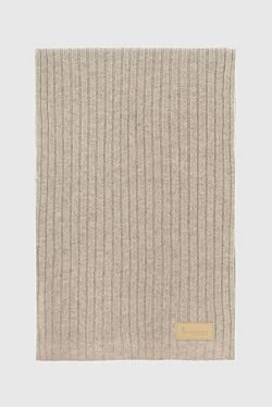 Cashmere scarf beige for men