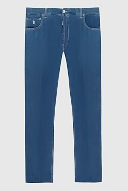 Джинси класичні з м'якого бавовняного деніму.