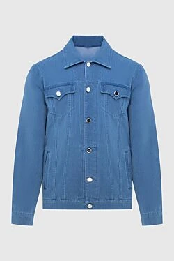 Куртка джинсова блакитна чоловіча