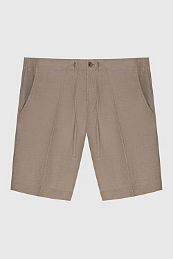 Linen shorts for men