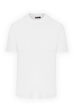 White cotton T-shirt for men